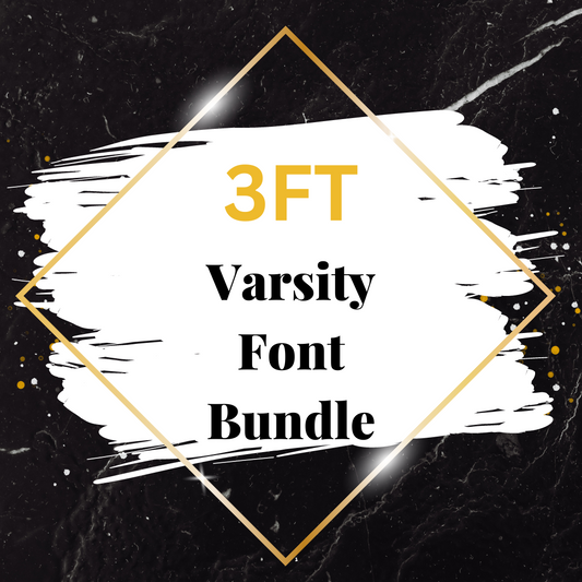 3FT Varsity Font Bundle