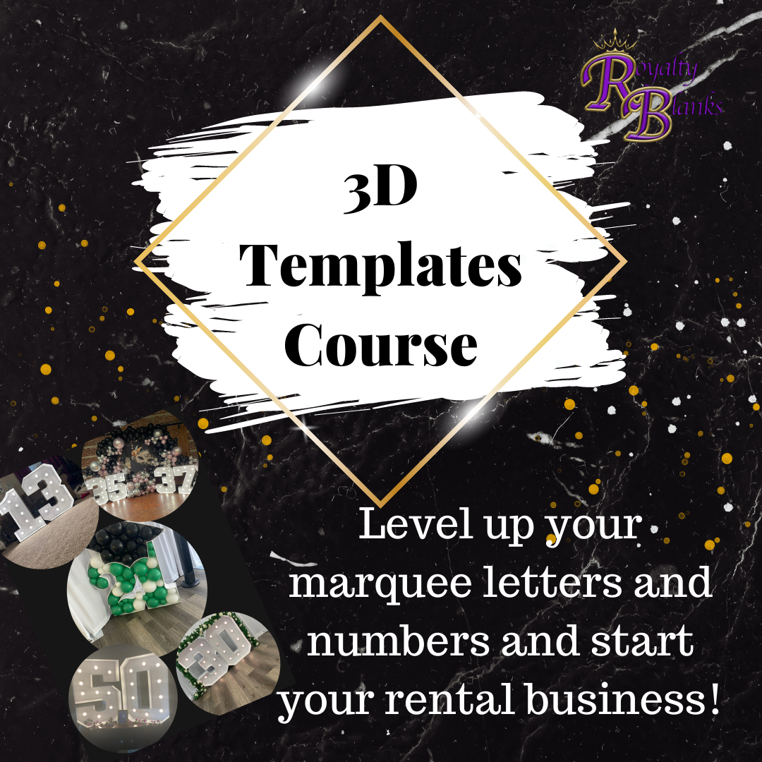 3D Templates Course – Royalty Blanks