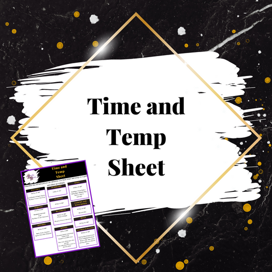 Time and Temp Sheet